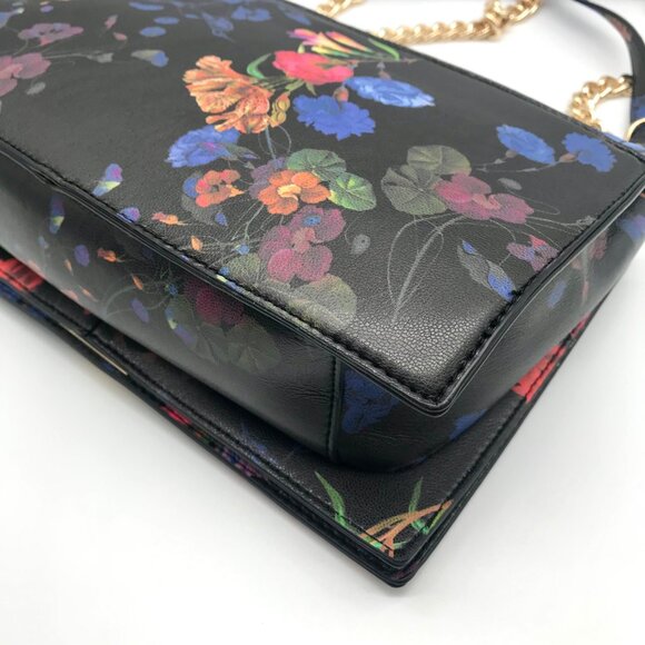 I.N.C. International Concepts Midnight Flower Ajae Flap Crossbody - Picture 8 of 11